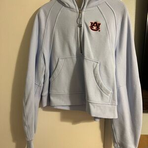Lululemon Scuba Light Blue Auburn University Hoodie